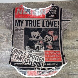 Vintage 90's DISNEY PARKS Originals Mickey and Minnie AND Donald and Daisy Tee